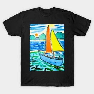 sailing boat T-Shirt